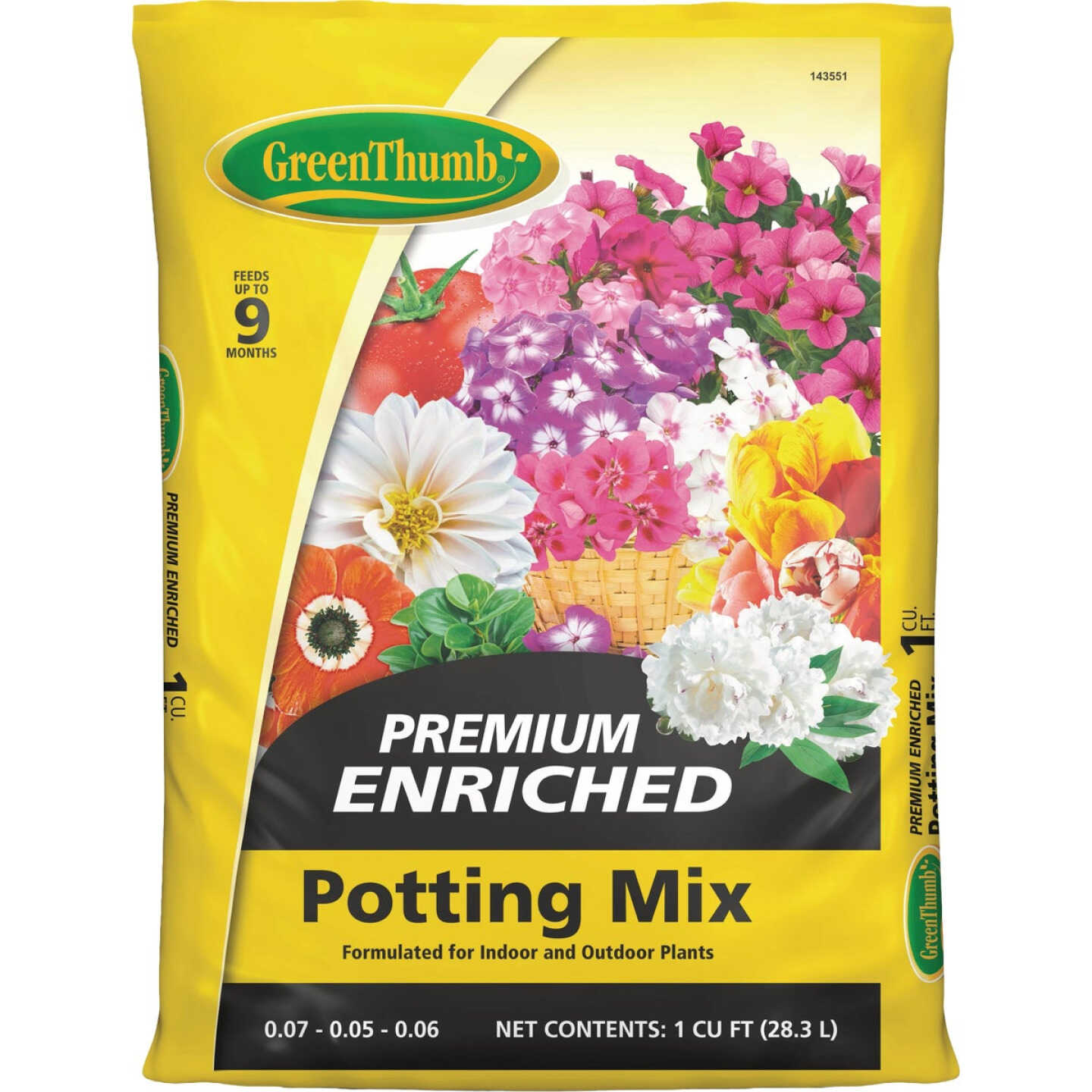 Green Thumb 1 Cu. Ft. Potting Soil Image 1