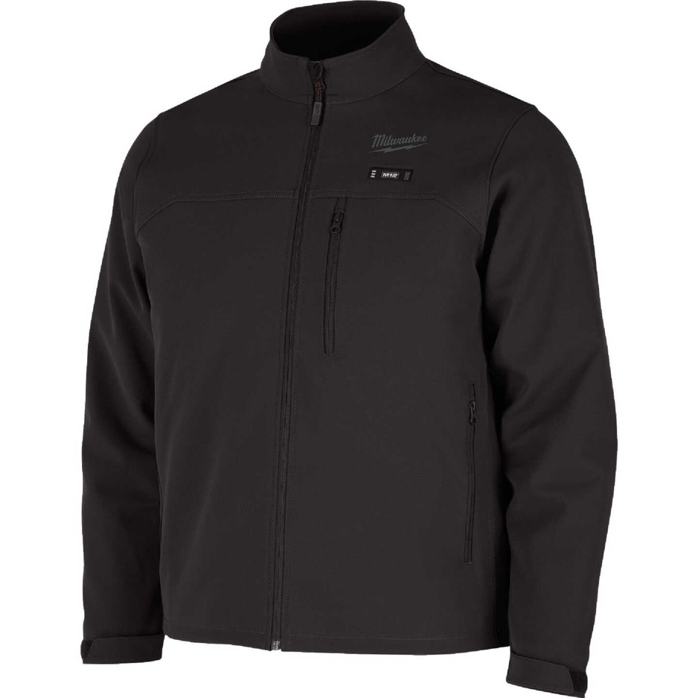 Milwaukee M12 TOUGHSHELL Men's Black Cordless Heated Jacket, L Image 4