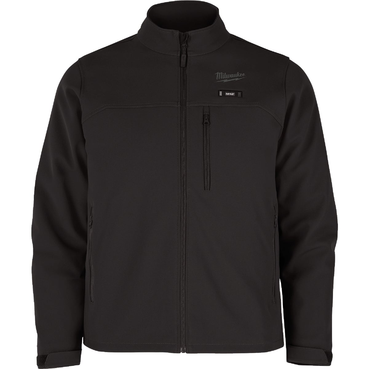 Milwaukee M12 TOUGHSHELL Men's Black Cordless Heated Jacket, L