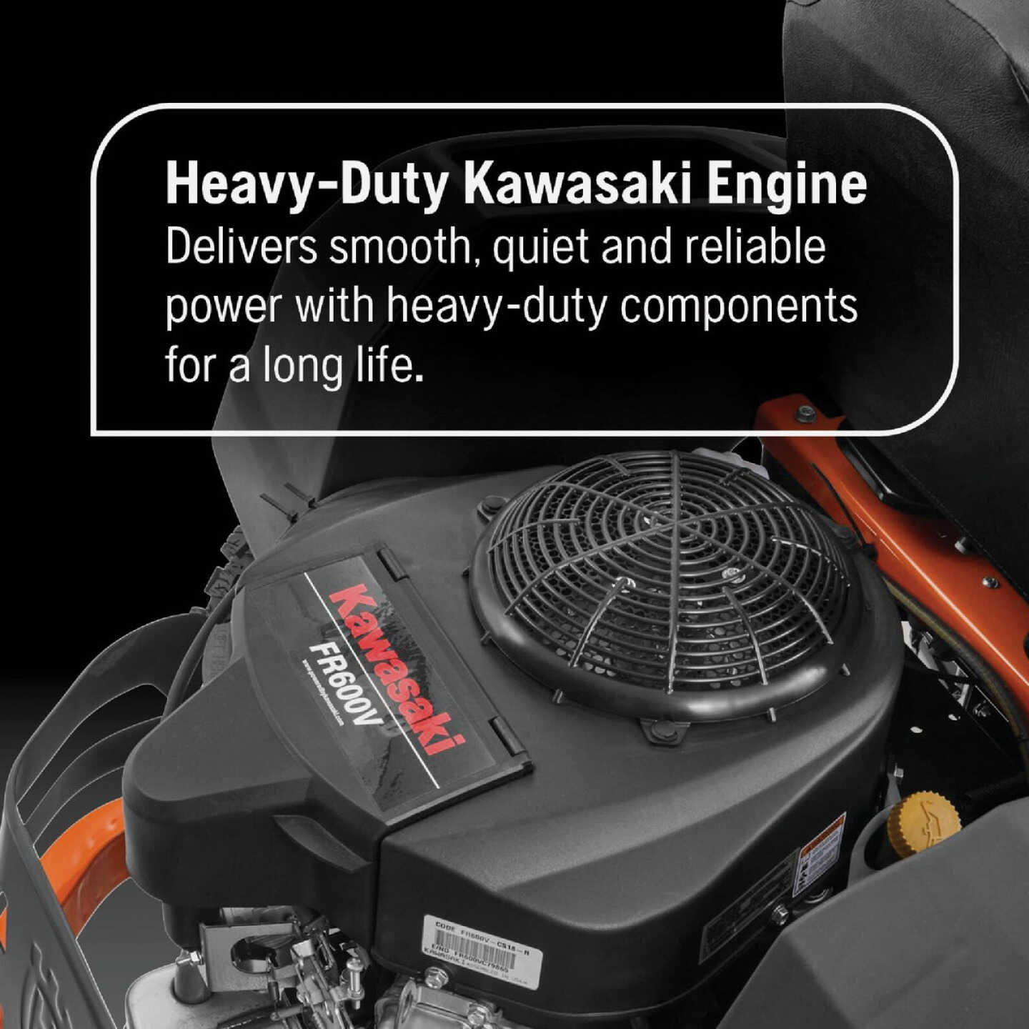Husqvarna Z242F Special Edition 42 In. 21.5HP V-Twin Zero-Turn Riding Lawn Mower Image 8