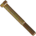 Hillman 1/4 In. x 1 In. Grade 8 Yellow Dichromate Hex Head Cap Screw (100-Count) Image 1