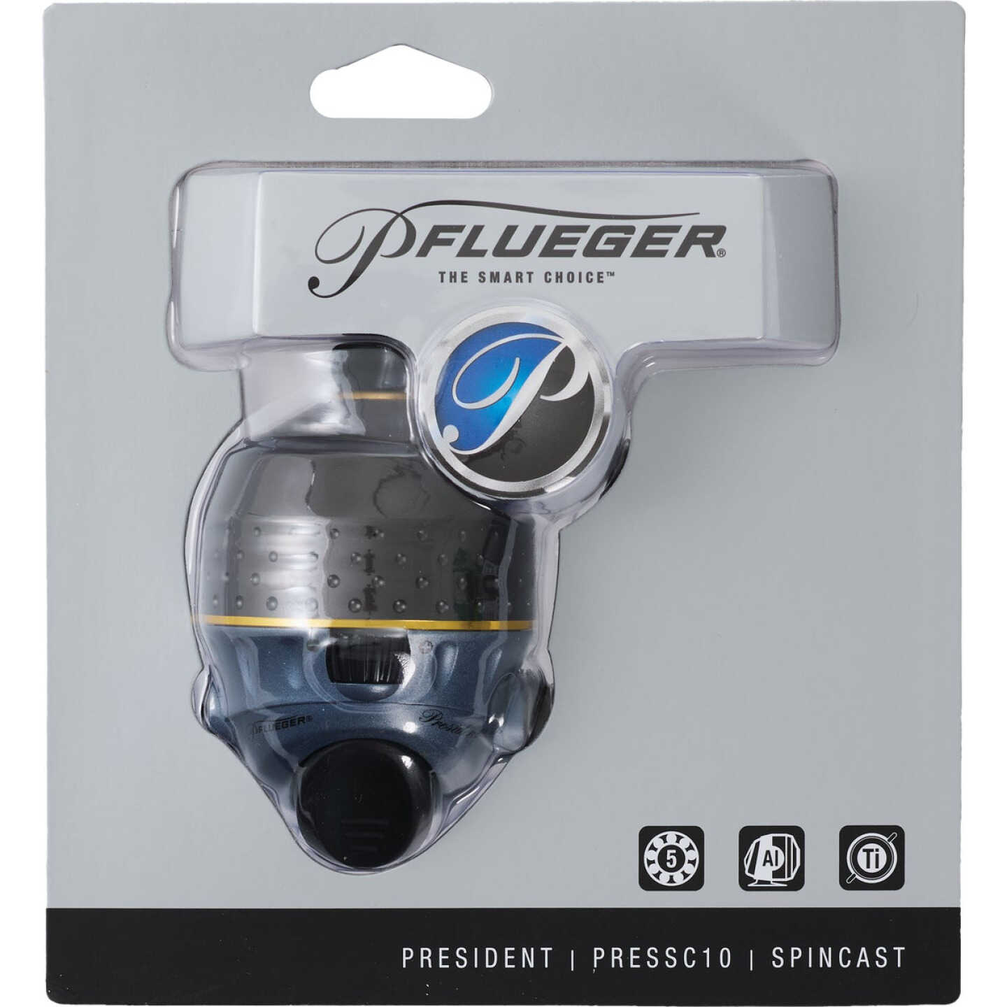 Pflueger President Spincast Reel Image 2