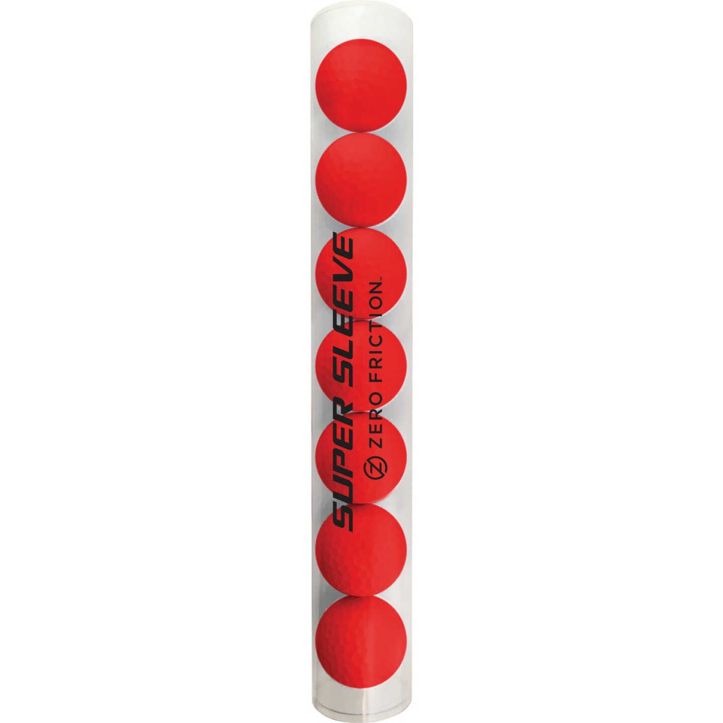 Zero Friction Red Golf Balls (7-Pack) Image 1
