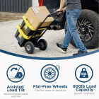 COSCO Load Assist 800 Lb. P-Handle Hand Truck Image 6