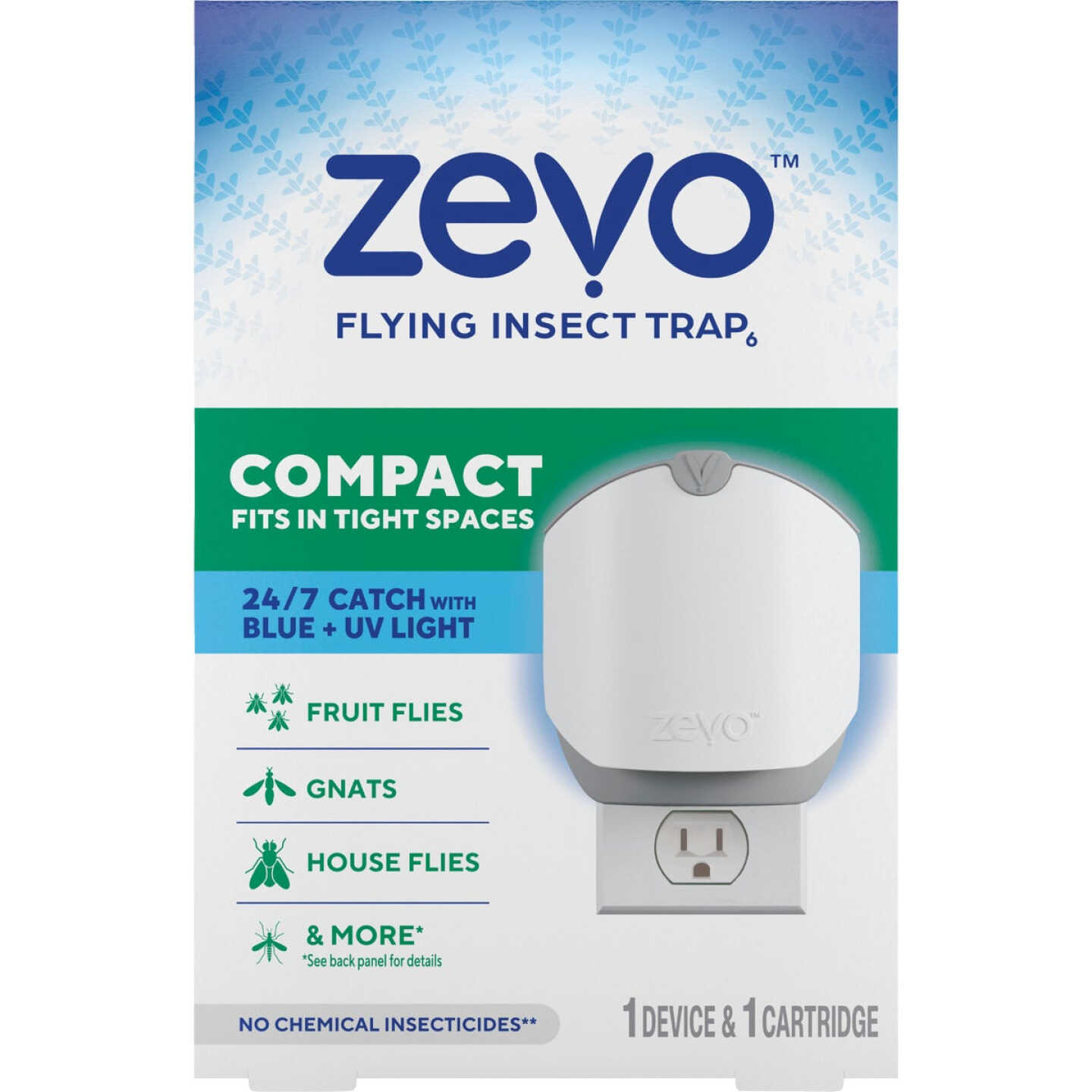 Zevo Compact Spaces Insect Trap Starter Kit Image 1