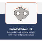 Husqvarna X-Cut 18 In. 72-Link Chainsaw Chain Image 5