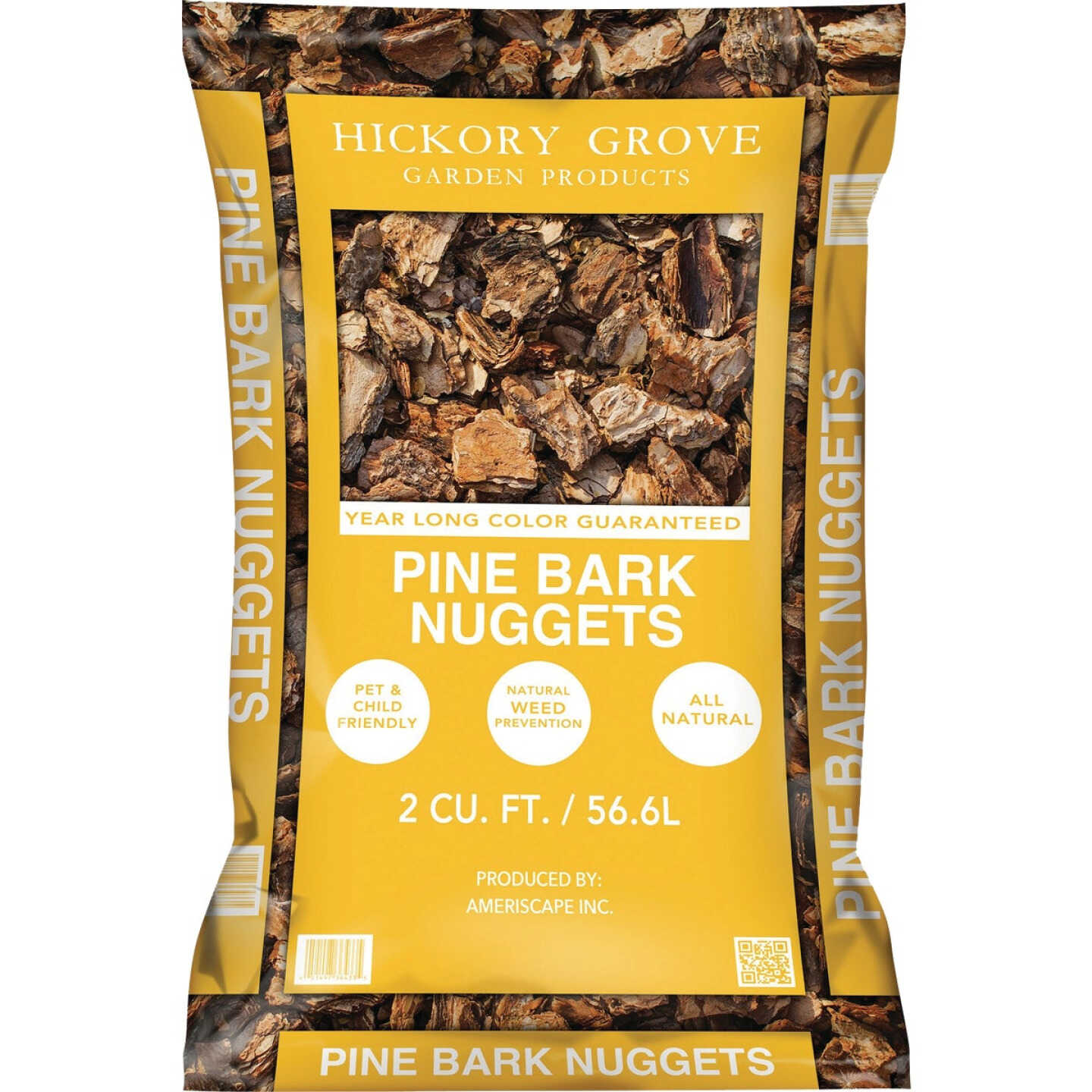 Hickory Grove 2 Cu Ft. Pine Bark Nuggets Image 1