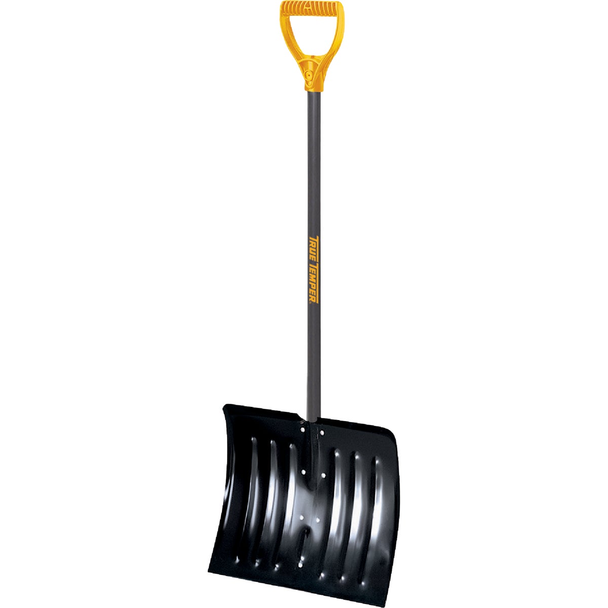 True Temper Arctic Blast 18 In. Steel Snow Shovel with D-Grip Handle