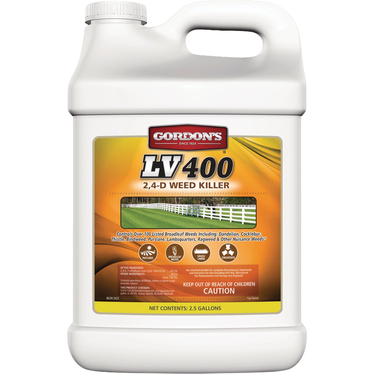 Gordon's LV400 2.5 Gal. Concentrate 2,4-D Weed Killer