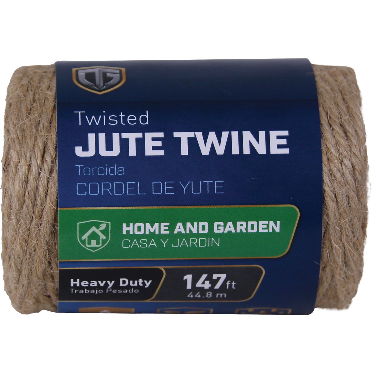 TruGuard 4 Ply x 147 Ft. Heavy Duty Natural Twisted Jute Twine