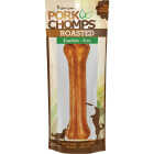 Pork Chomps 7 In. Roasted Pressed Pork Skin Dog Bone Image 1