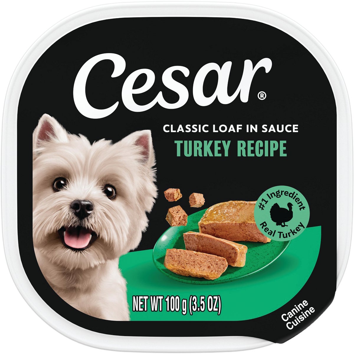 Cesar Select 3.5 Oz. Turkey Wet Dog Food