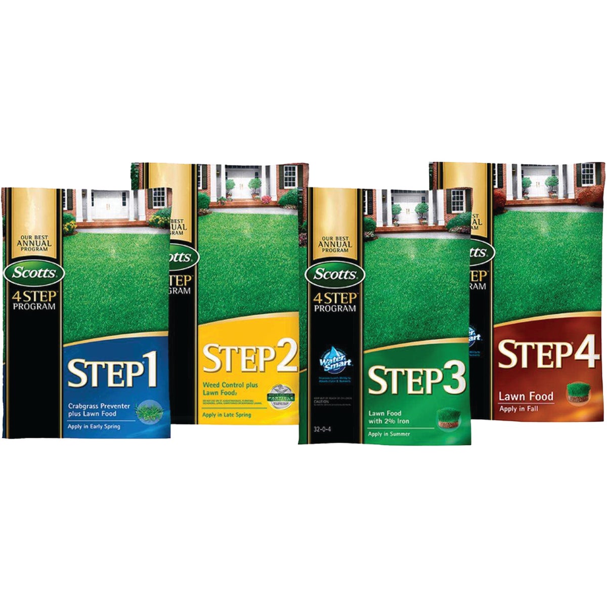 Scotts 4 Step Program Step 1 40.28 Lb. 15,000 Sq. Ft. Crabgrass Preventer Plus Lawn Food Image 7