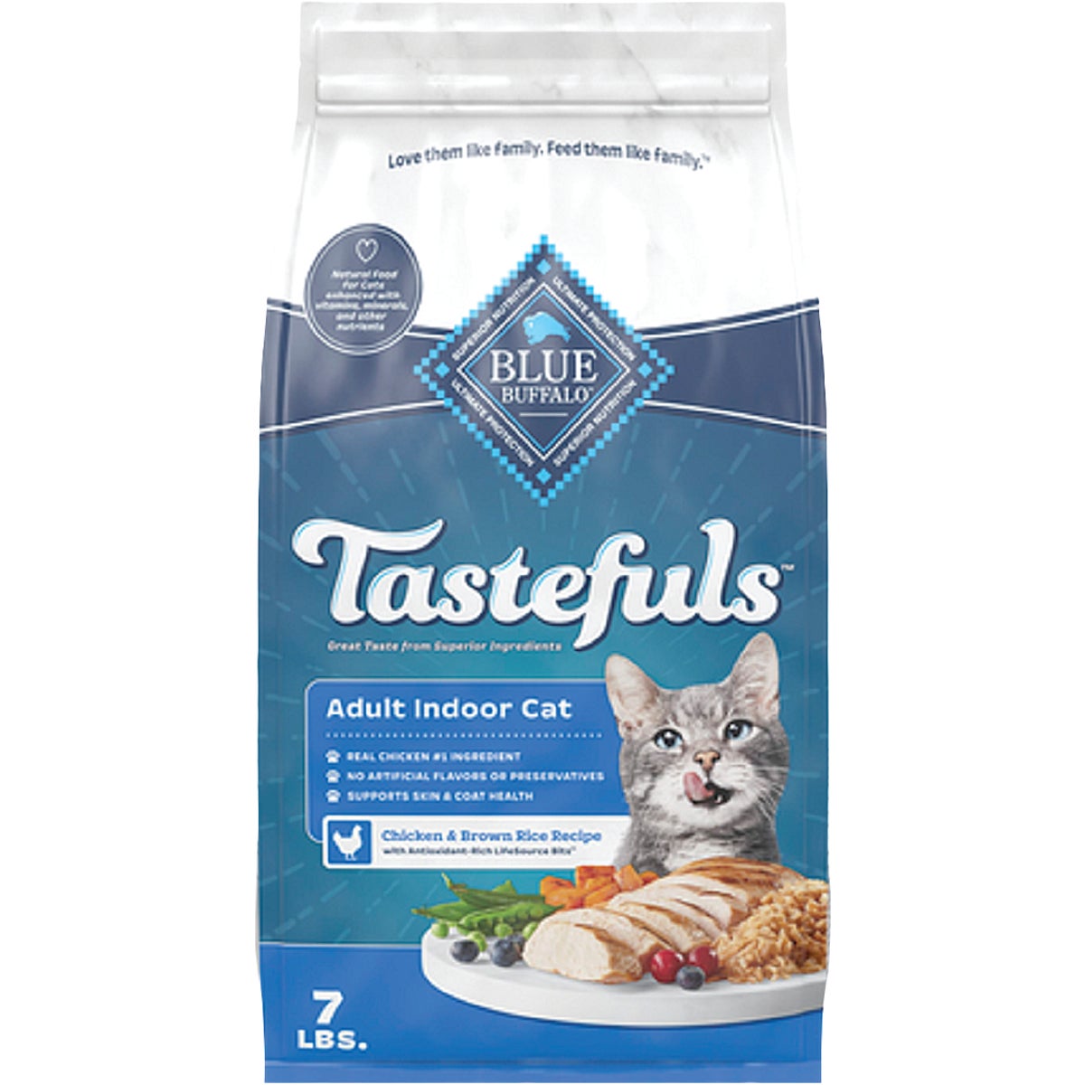 Blue Buffalo 7 Lb. Chicken/Rice Indoor Health Dry Cat Food