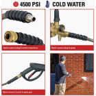Simpson 3/8 In. x 50 Ft. 4500 PSI Cold Water Replacement/Extension Pressure Washer Hose Image 2