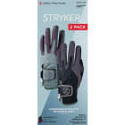 Zero Friction Stryker Gray/Black Universal Fit Left Hand Golf Glove (2-Pack) Image 1