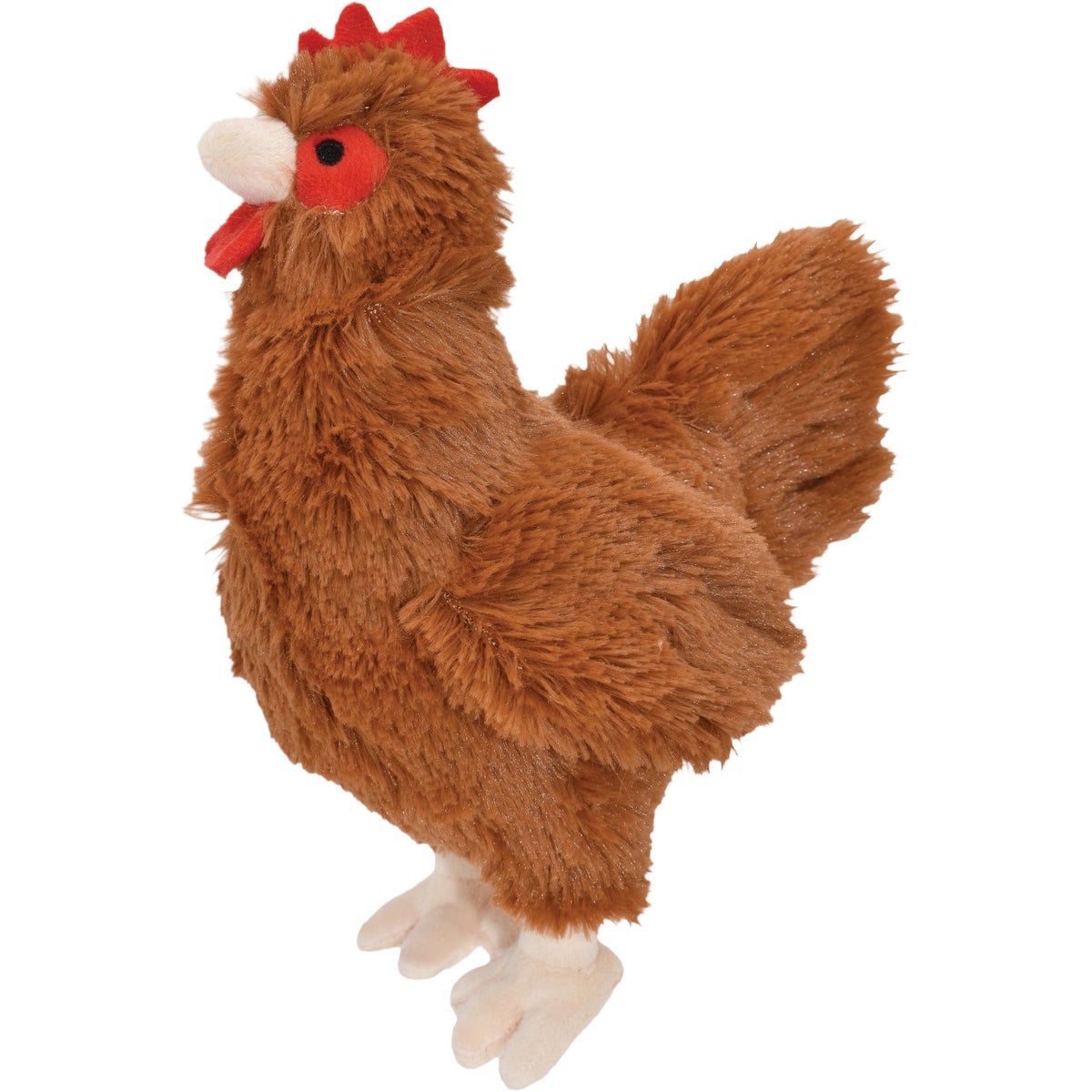 Multipet 12 In. Plush Chicken Dog Toy Image 2