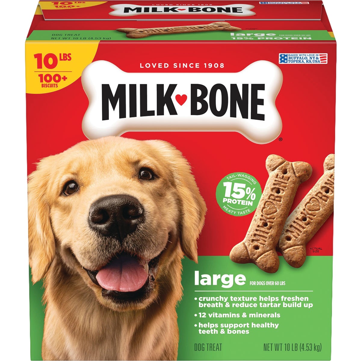 Milk-Bone 10 Lb. Large Dog Treats