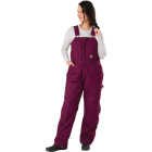 Berne Women's Medium Plum Softstone Duck Insulated Bib Overall Image 1