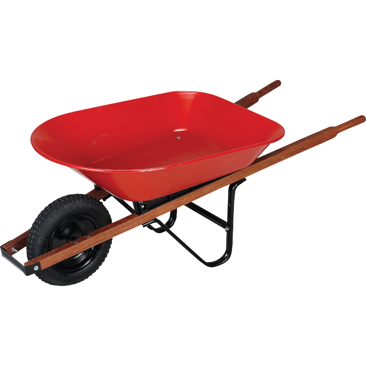 Truper 4 Cu. Ft. Steel Wheelbarrow