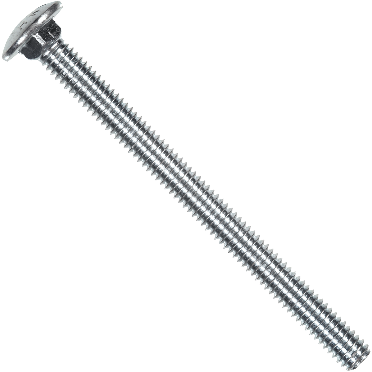 Hillman 1/4 In. x 2-1/2 In. Grade 2 Zinc Carriage Bolt (100-Count)
