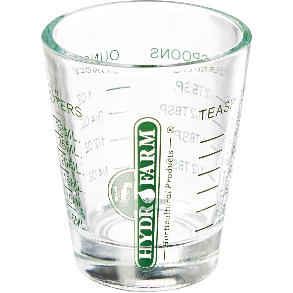 Hydrofarm Mini Measuring Shot Glass (12-Pack)