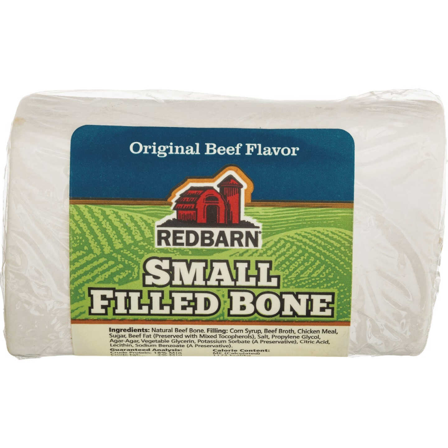 Redbarn Small Filled Beef Bone Dog Treat Image 1