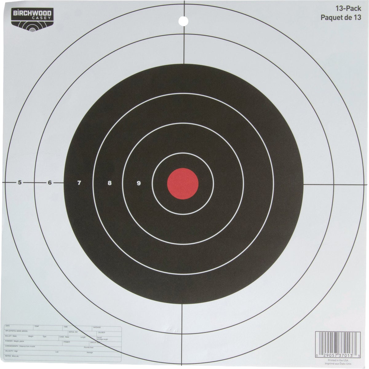 Birchwood Casey 12 In. Round Target (13-Pack) Image 2