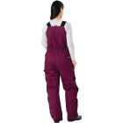 Berne Women's Large Plum Softstone Duck Insulated Bib Overall Image 3