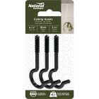 National Hardware 2-1/2 In. Black Ceiling Hook (3-Pack) Image 3