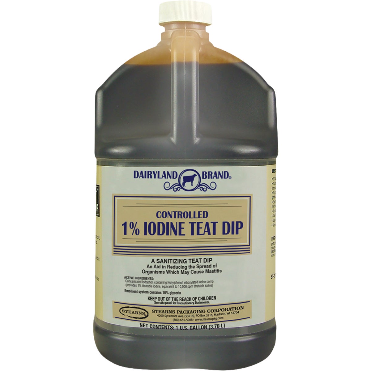 Dairyland Brand 1 Gal. Controlled 1% Iodine Teat Dip