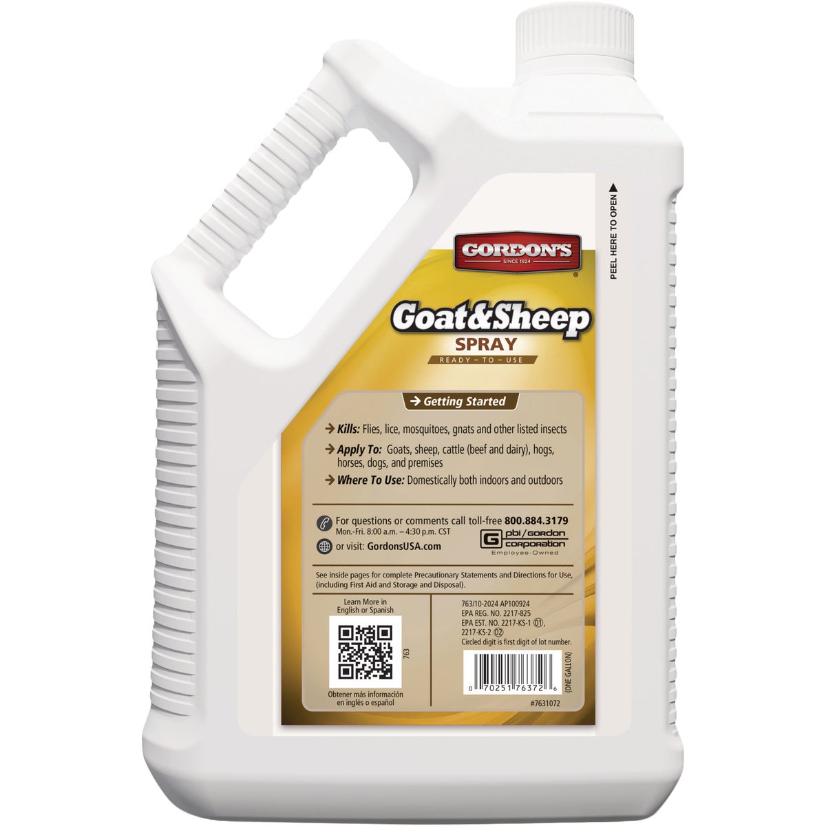 Gordon's 1 Gal. Ready To Use Goat & Sheep Spray Image 3