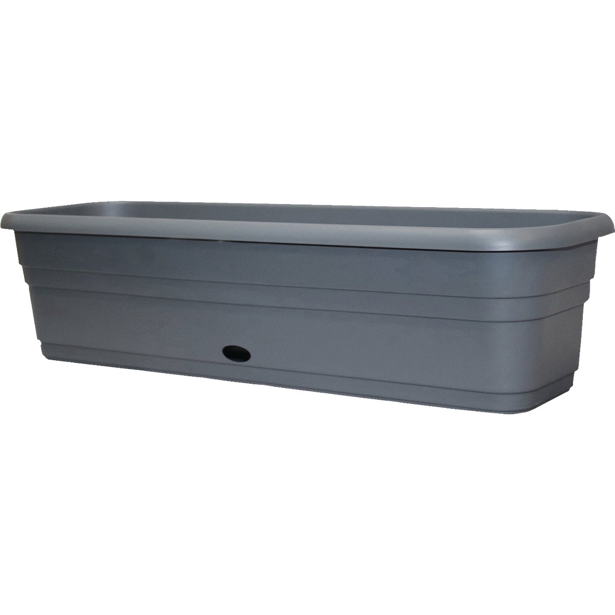 Jackson 24 In. Pewter Gray Self-Watering Window Box