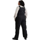 Berne Women's Short Black Softstone Duck Insulated Bib Overalls, S Image 2