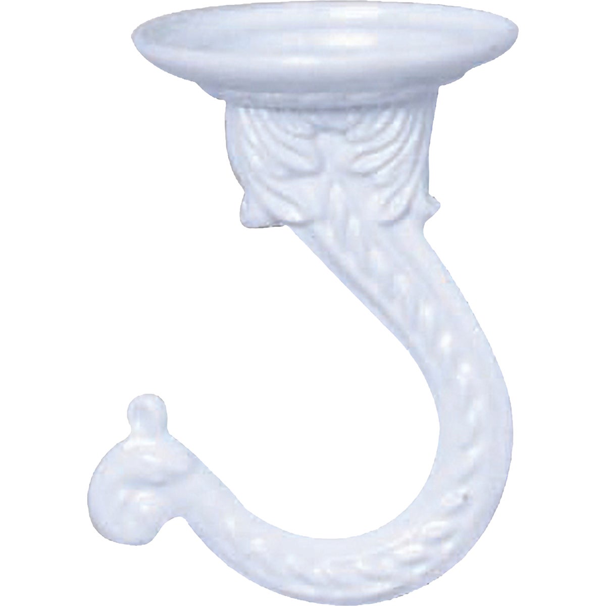 Green Thumb White Swag Hook (2-Pack)