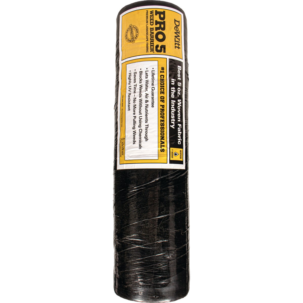 DeWitt 3 Ft. x 250 Ft. Pro 5 Weed Barrier Premium Landscape Fabric