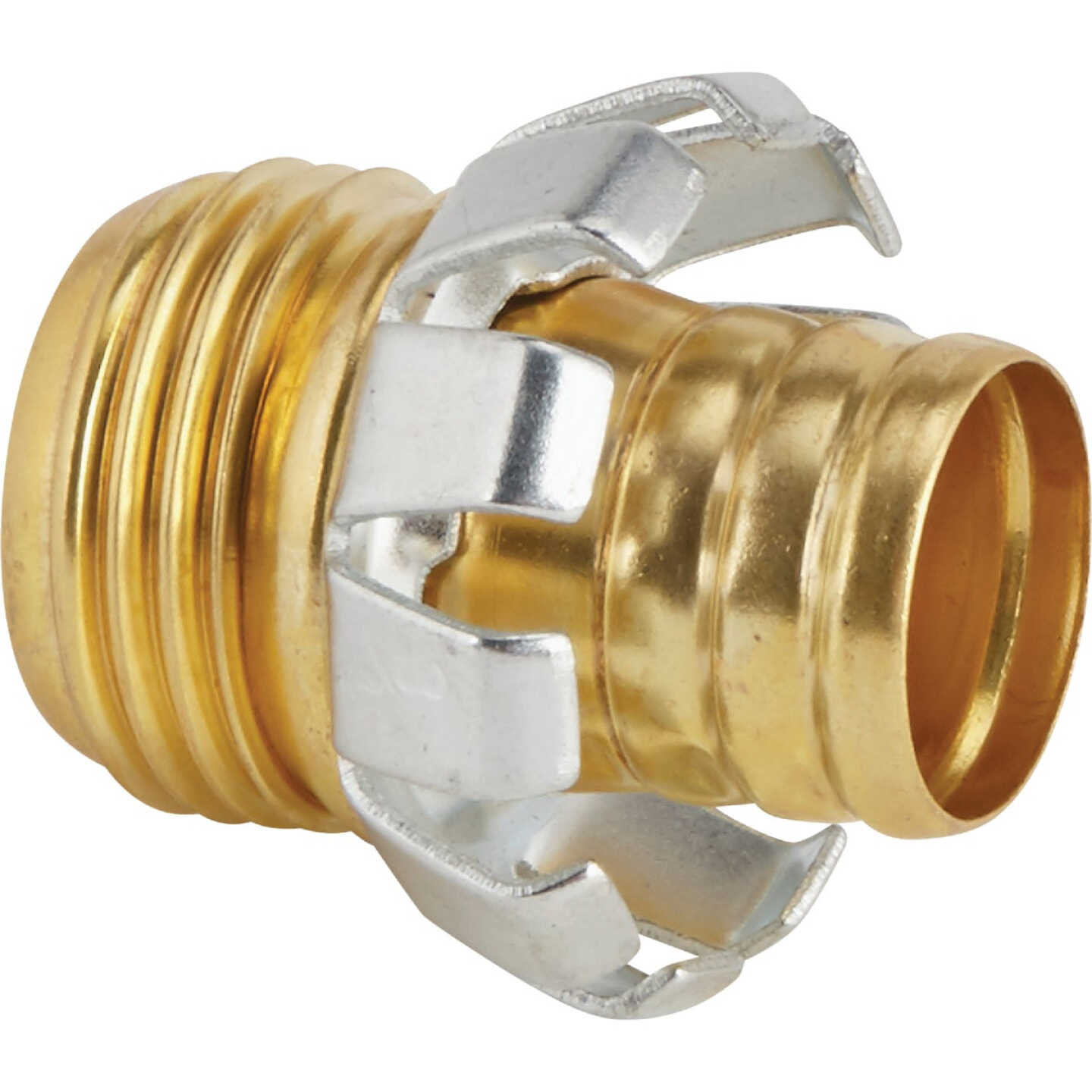 Best Garden 3/4 In. Male Brass Hose Coupling Mender Image 1
