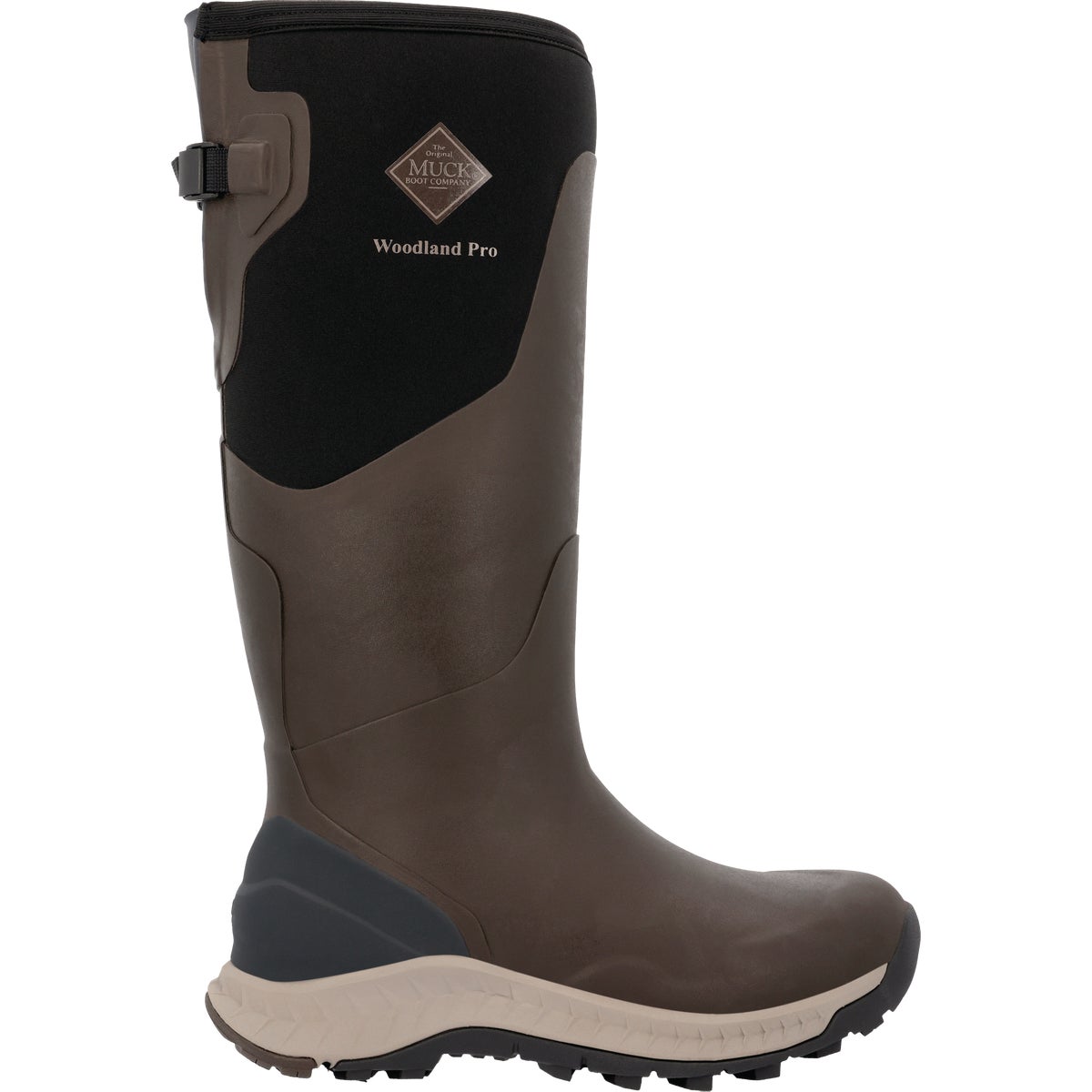 The Muck Boot Company Woodland Pro Men's Turkish Coffee Brindle Boot, Size 8 Image 5