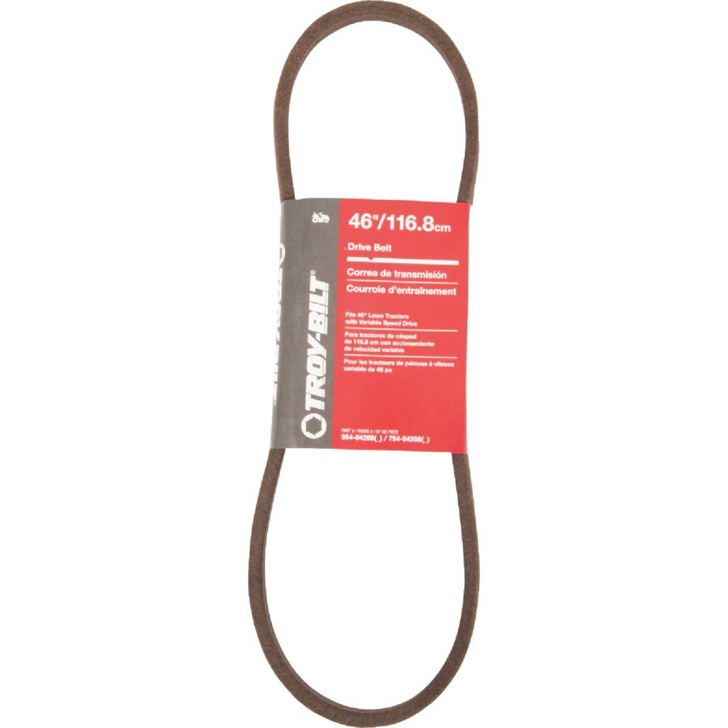 Genuine Factory Parts 46 In. Drive Belt for Lawn Tractors with Variable Speed Drive Image 1
