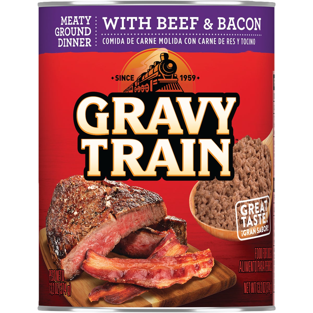 Gravy Train 13.2 Oz. Beef in Gravy Wet Dog Food