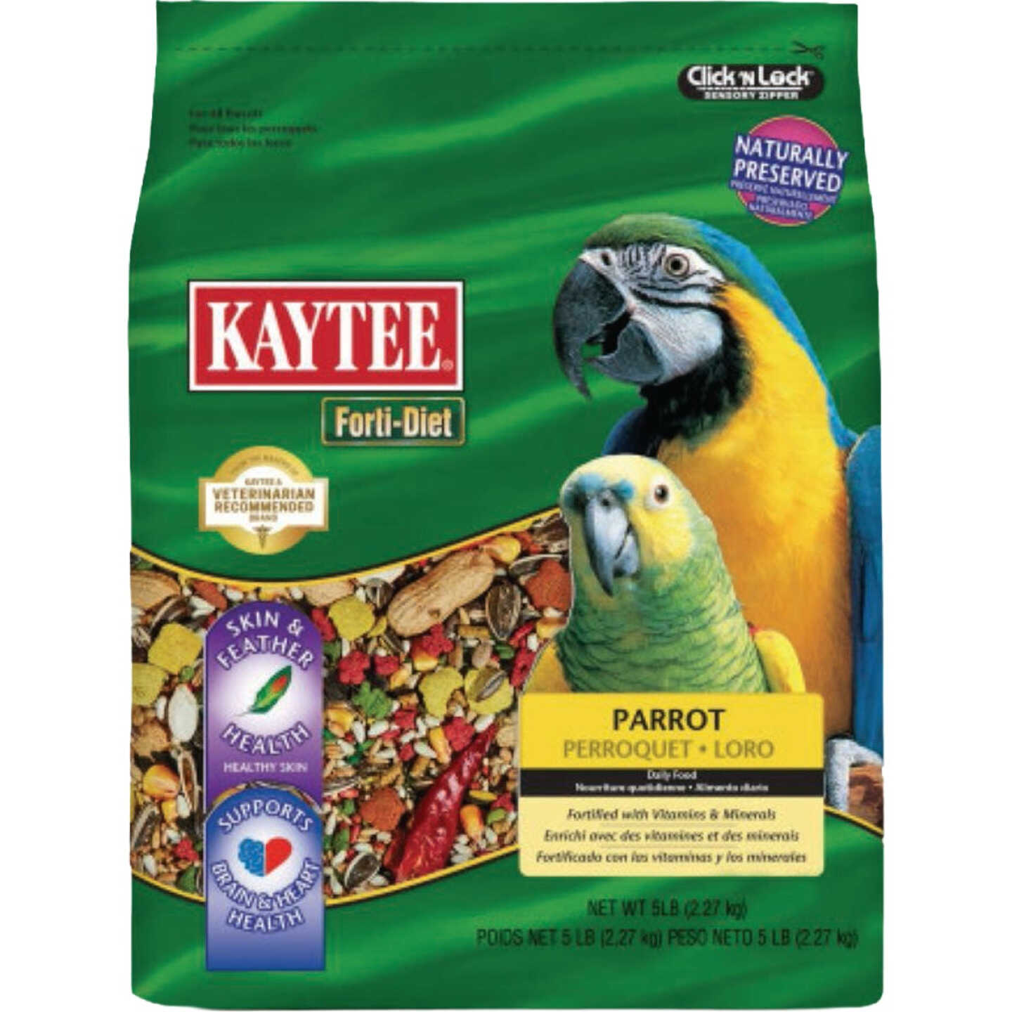 Kaytee Forti-Diet 5 Lb. Parrot Food Image 1
