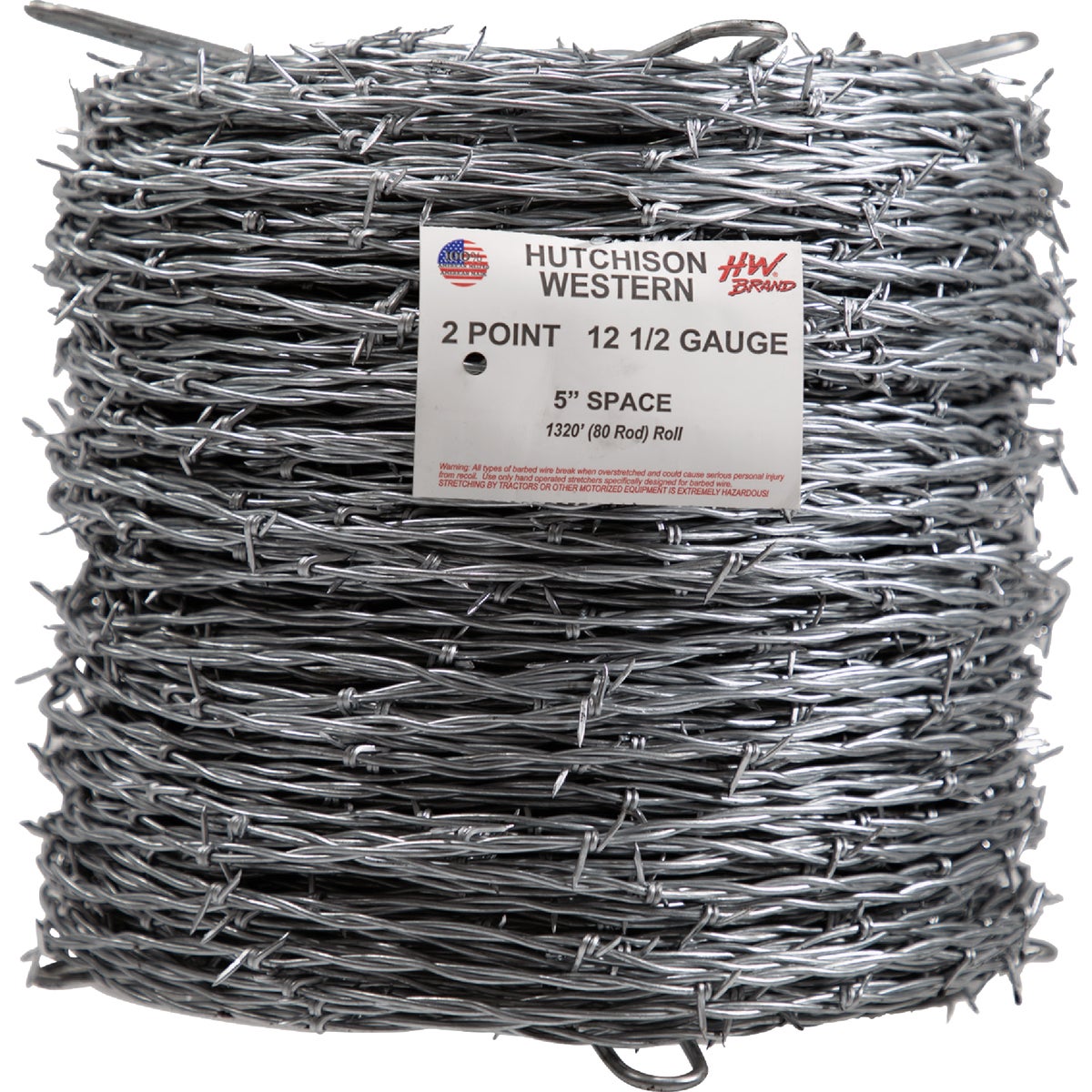 Oklahoma Steel 1320 Ft. x 12.5 Ga. 2 Pt. 5 In. Barbed Wire Image 1