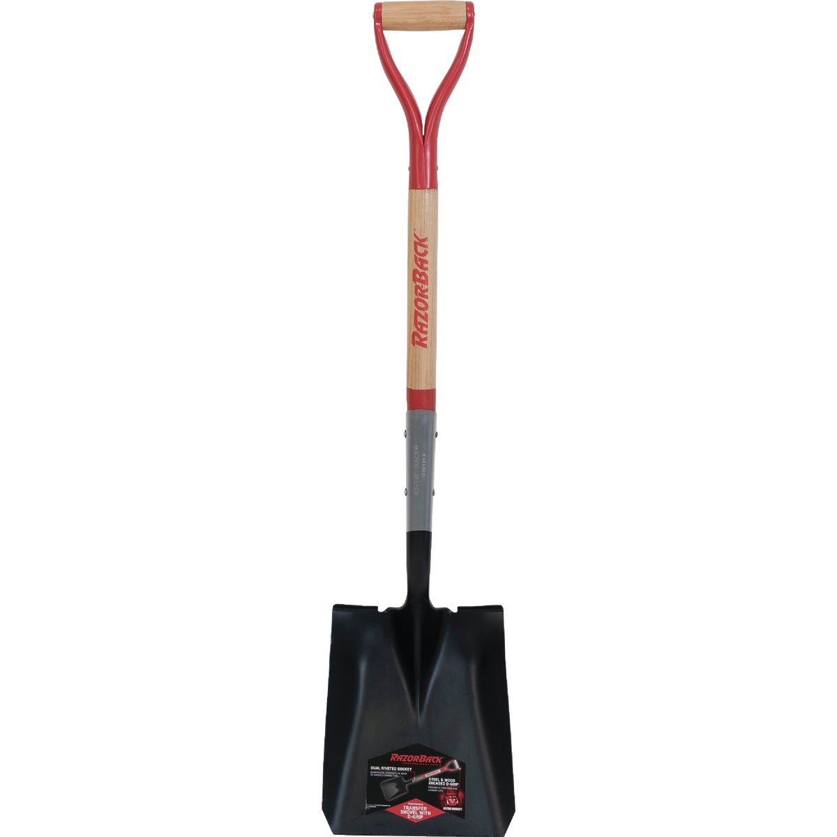 Razor-Back D-Handle Square Point Shovel