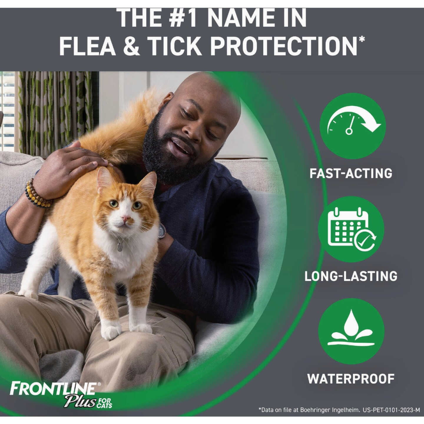 Frontline Plus Flea & Tick Killer For Cats & Kittens (3-Pack) Image 5