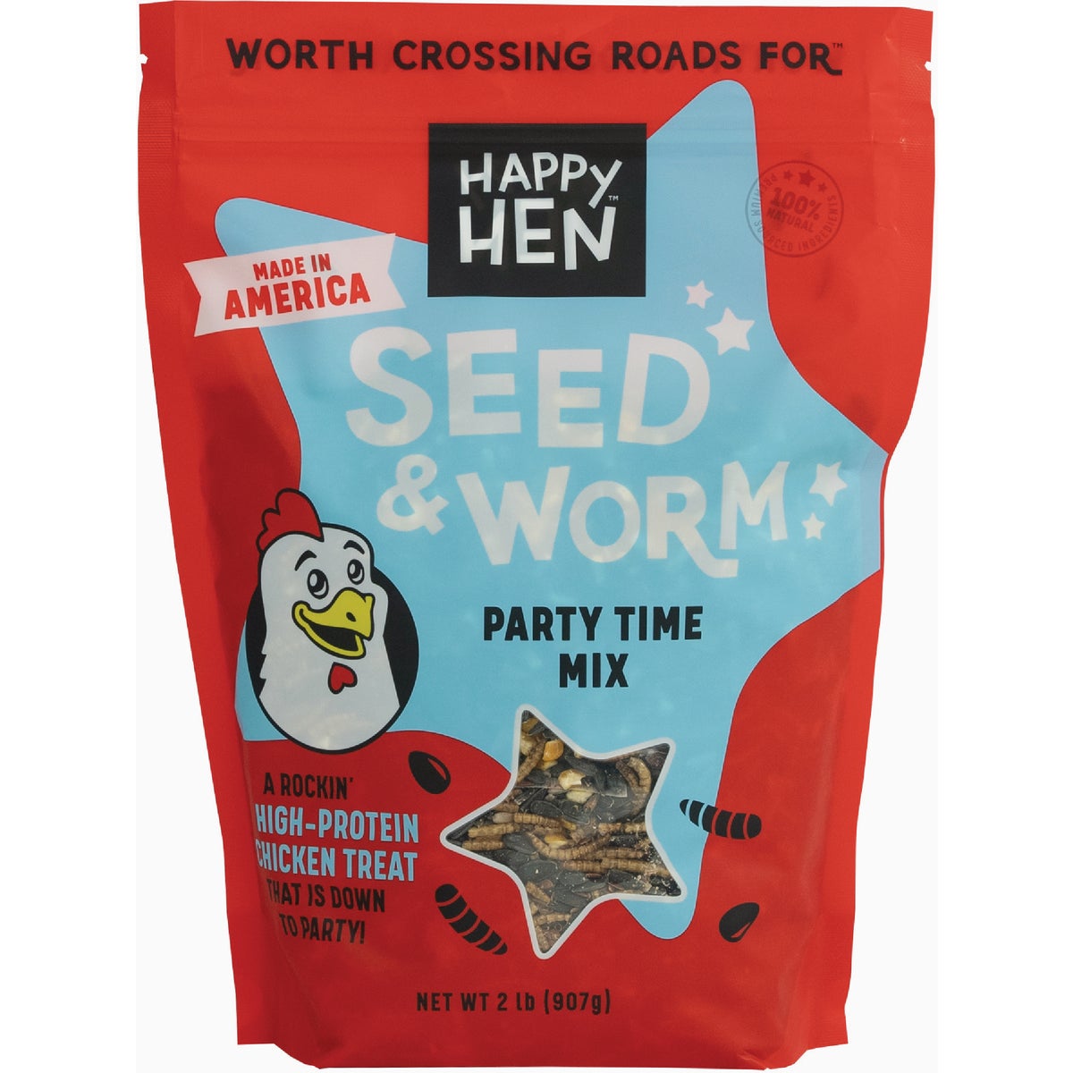 Happy Hen Treats 2 Lb. Sunflower & Raisin Poultry Mix