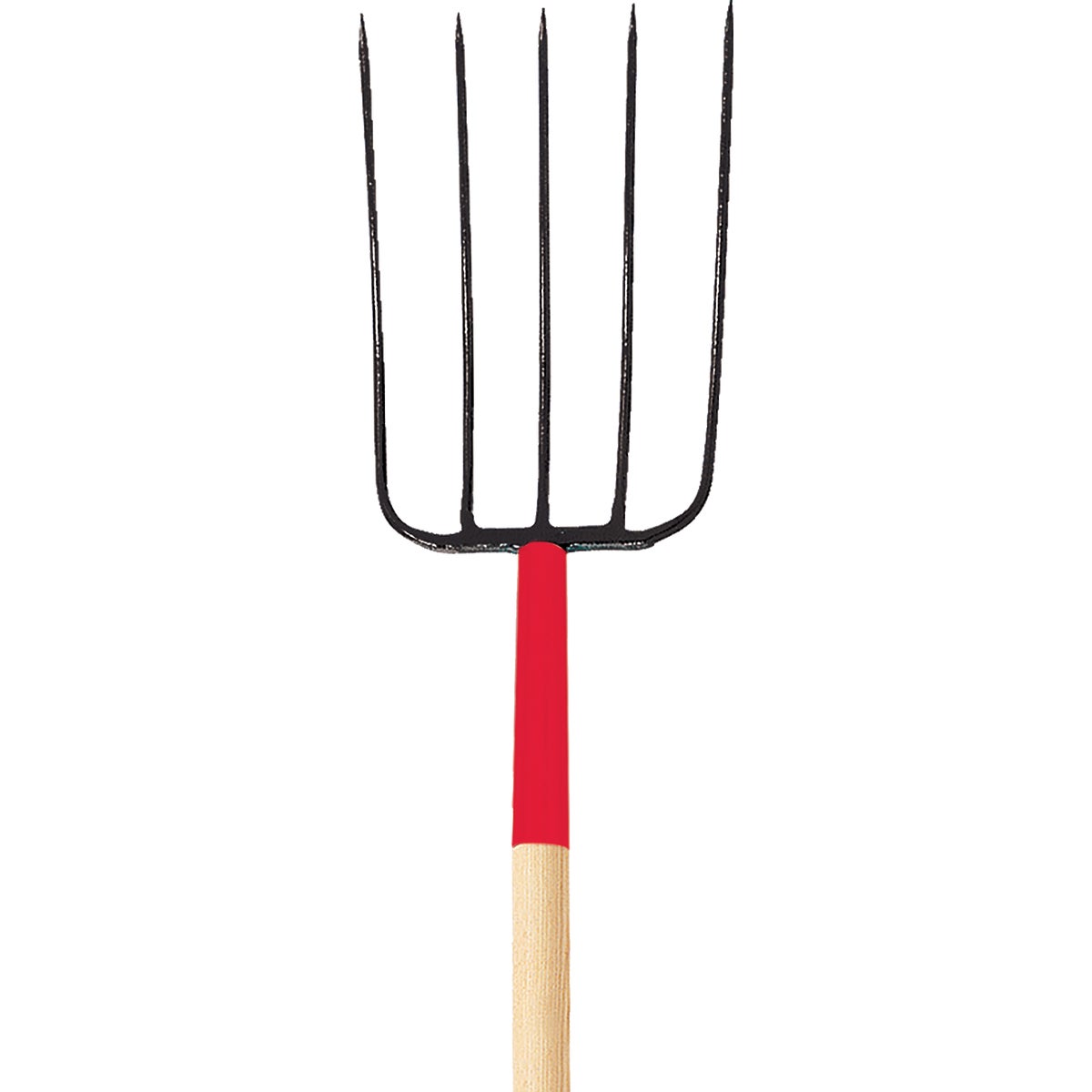 Razor-Back 36 In. D-Grip Wood Handle Forged Compost Pitch Fork (5-Tine)