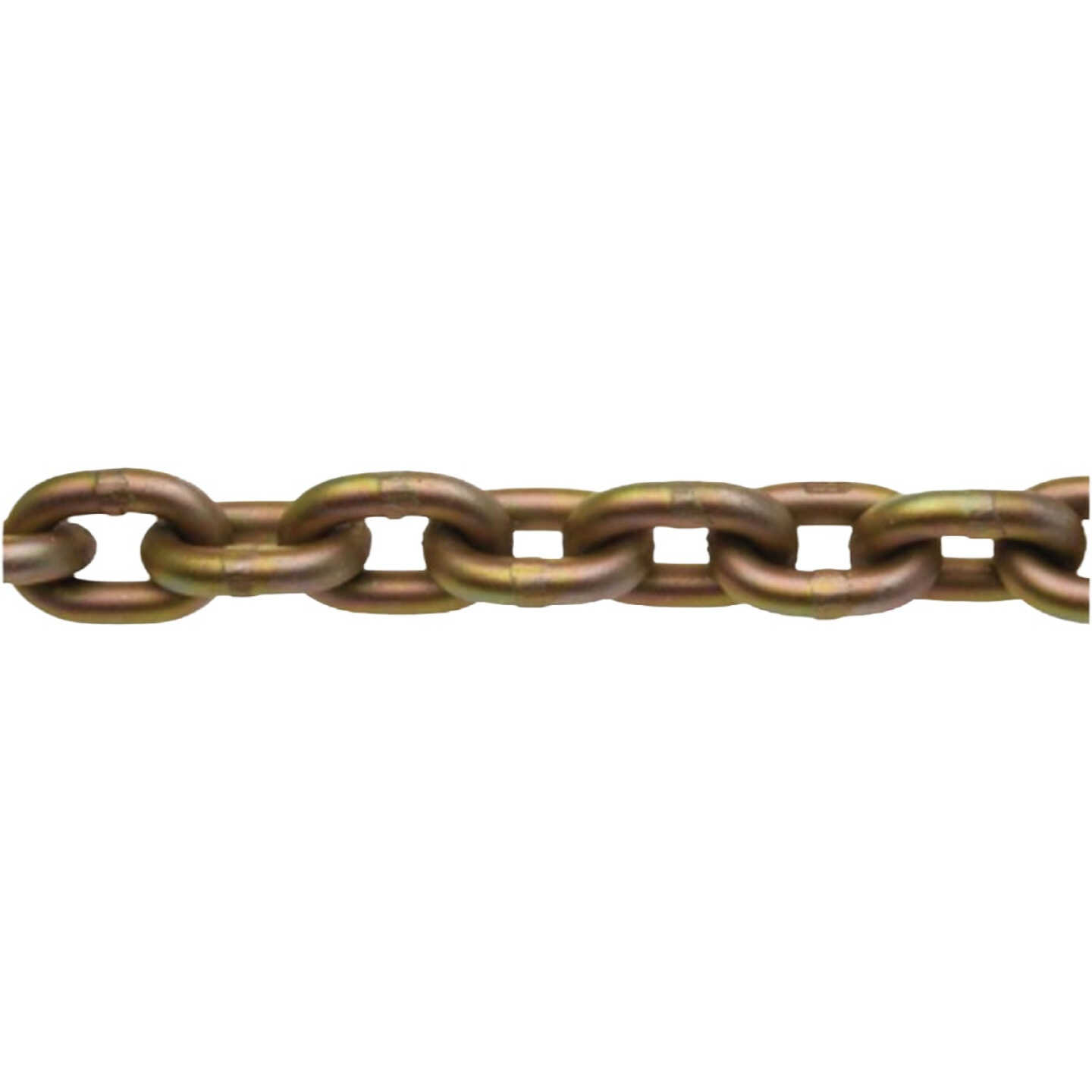 Campbell 3/8 In. x 75 Ft. Grade 70 Yellow Chromate Transport Chain Image 1