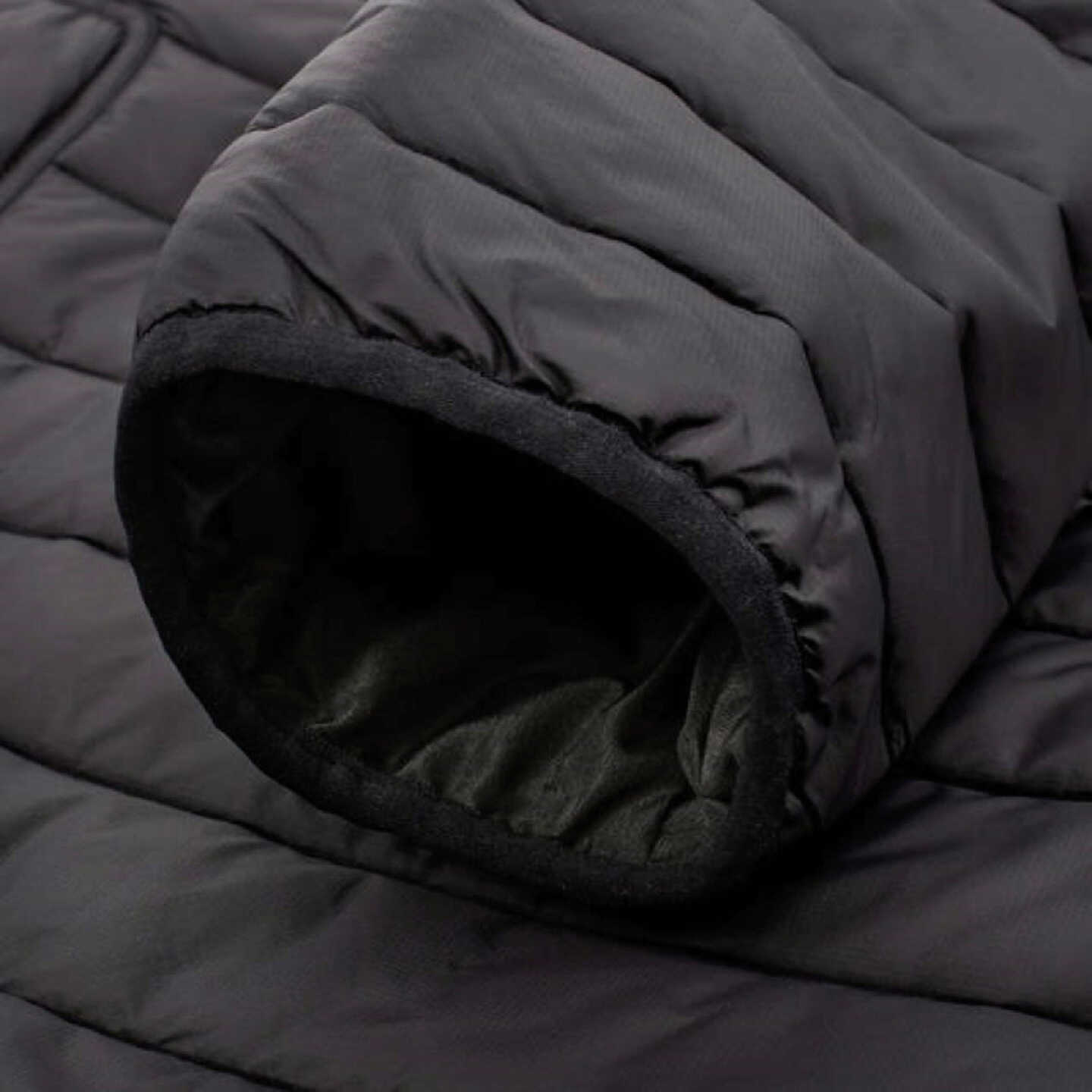 DEWALT Men's Black Puffer Heated Jacket Kit, M Image 4
