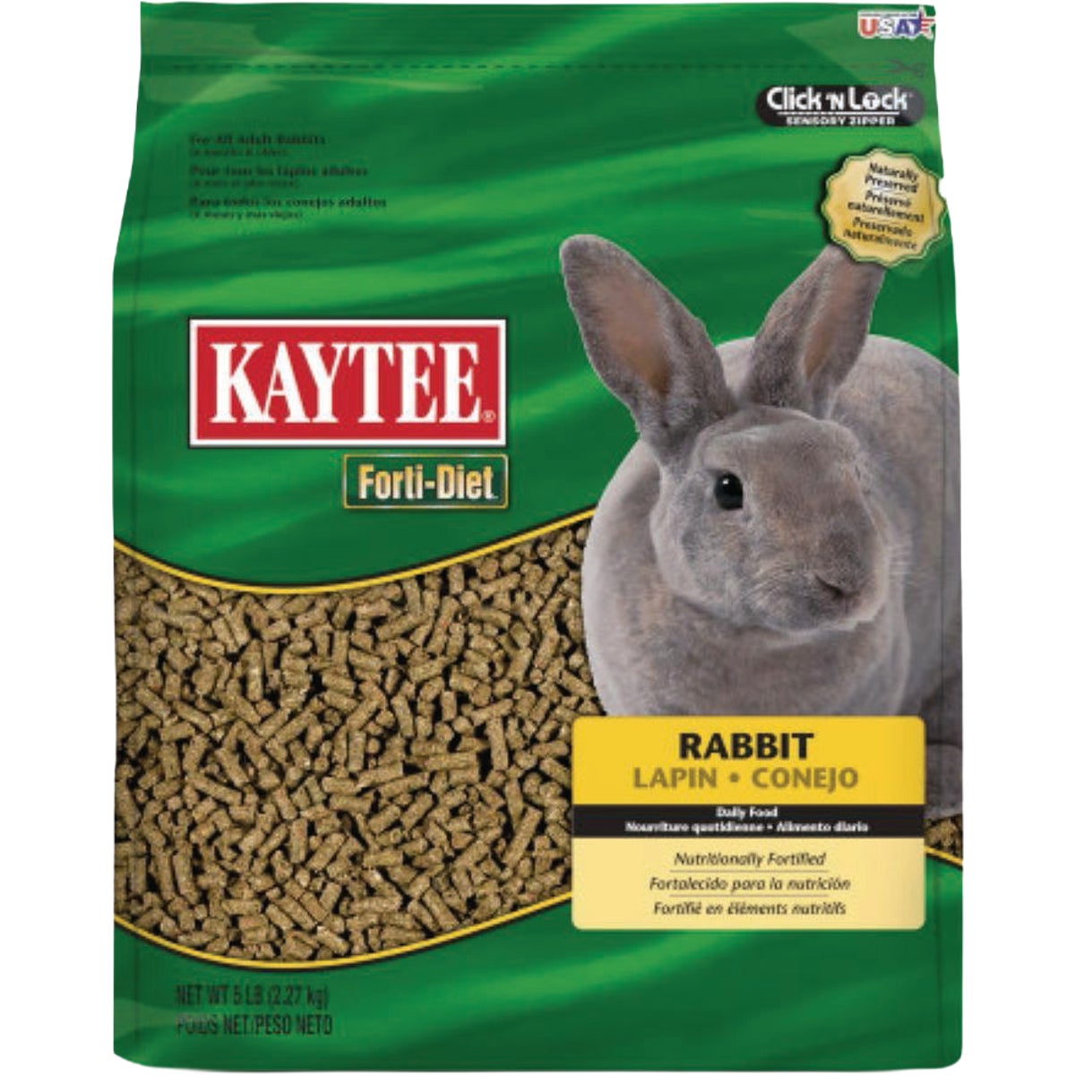 Kaytee Forti-Diet 5 Lb. Rabbit Food