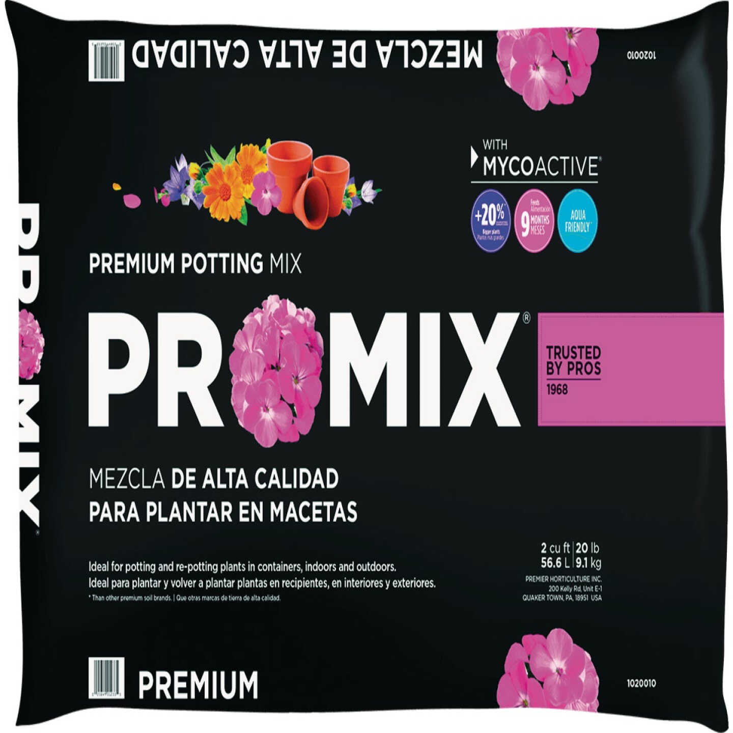 Pro-Mix 2 Cu. Ft. Premium Potting Soil Mix with Mycoactive Image 1